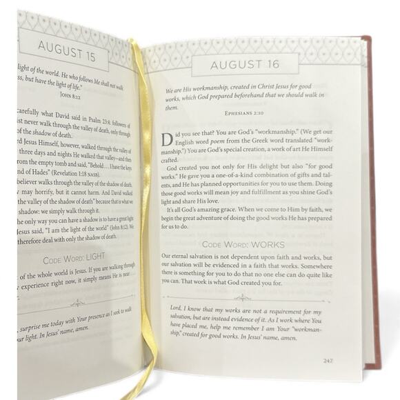 The Believer's Code: 365 Devotions to Unlock the Blessings in God’s Word NEW - Picture 3 of 4